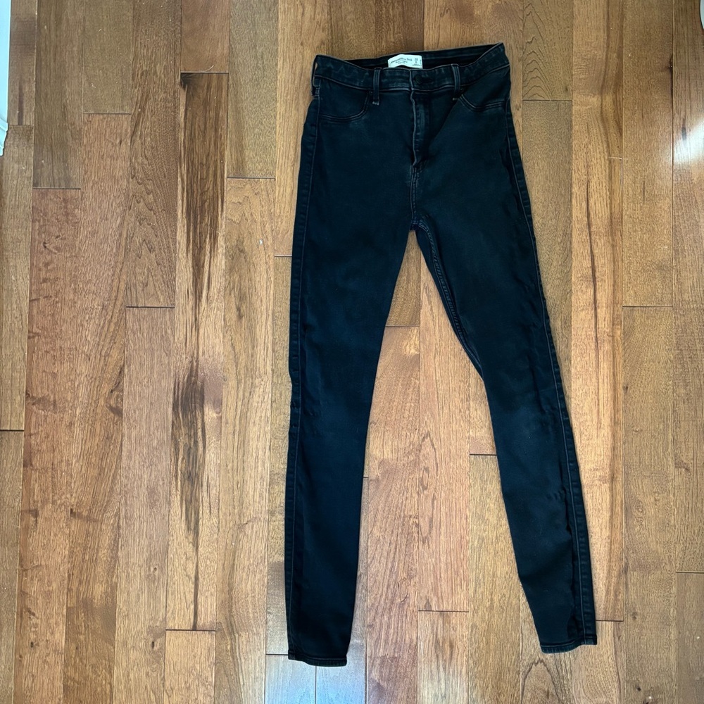 Abercrombie & Fitch Black Skinny Jeans